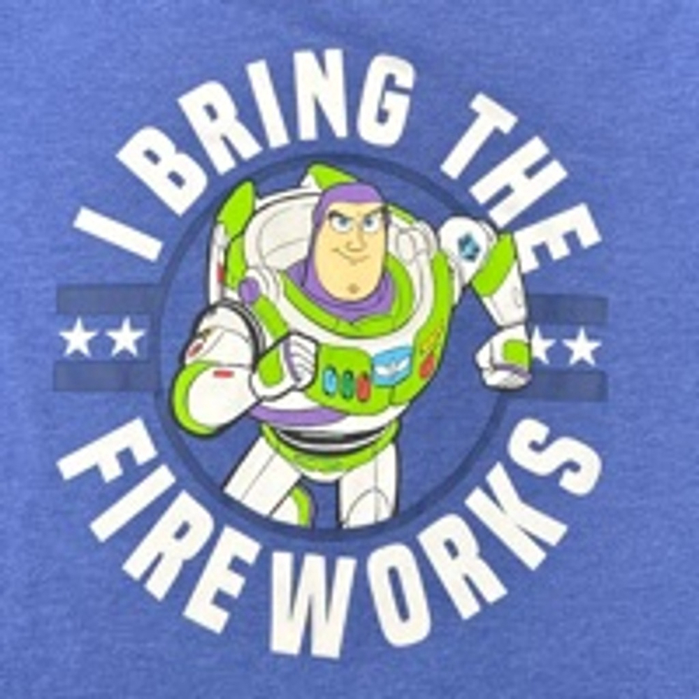 DISNEY BUZZ LIGHTYEAR T-shirt, Size M, Blue